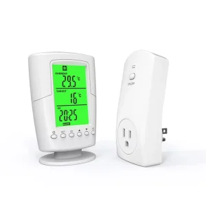 Hot Selling Digital Smart Wireless Appliance Thermostat Plug in Type Auto ON OFF Heating Equipment for Home Appliances
