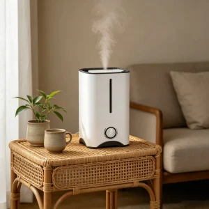 Hot Selling Electric Air Humidifier Negative Ion 5L Ultrasonic Top Fill Humidifier Bedroom Office School
