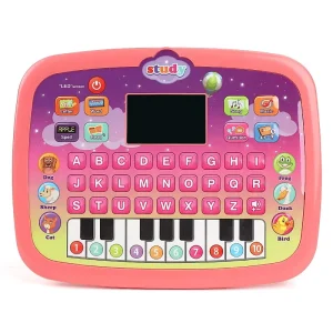 Hot Selling Kids Intelligent Talking Study Machine Learning Pad Tablet Words Numbers Alphabets English Mini Educational Laptop