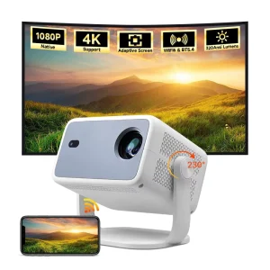 Hot Selling L018 Full HD 1080p Home Theater Proyector Smart Android WIFI Mini Portable LED LCD Projector 4K