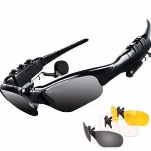 Hot Selling Outdoor Cycling Sports Glasses Wireless Headphones With Microphone Smart of Headphones Sunglasses