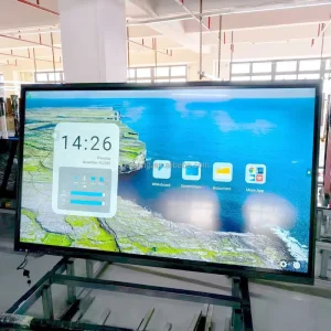 Hot Selling Smart 75 Inch Android 13 WiFi Wireless Interactive Flat Panel Display Whiteboard Kiosk for Boardroom Meeting