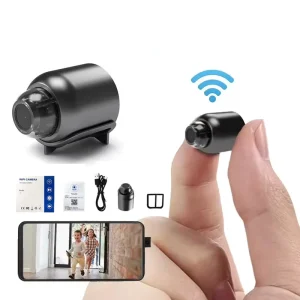 Hot Selling X5 Mini Security Camera HD WiFi Night Vision CMOS Sensor 180 Wide Angle H.265 Cloud Storage for Baby Pet