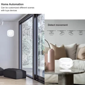 Hot Selling ZigBee LED Smart Switch PIR Infrared Detector with Scenarios Settings WiFi Network Motion Sensor Alarm