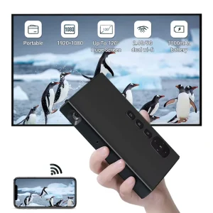 Hotack OEM ODM D062 Smart WIFI Pico Mini Pocket Portable LED DLP Projector Home Theater Projecteur