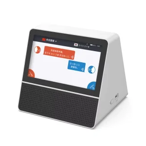 Hotel AI Dual Screen Desktop Translator with Touch Screen and IPS Display Color WiFi Connectivity