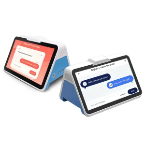 Hotel Face-to-Face AI Android Smart Translator 10.1-inch IPS Display 138 Languages Real-time Business Dual-screen All-in-one