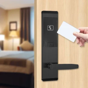 Hotel Lock Rfid Electronic Keyless Digital Hotel Smart Key Card Door Lock System Hotel Key Card Lock