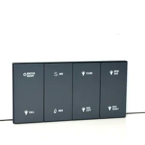 Hotel Room Automation Switch RS485 Communication Switch Smart Lighting Control System