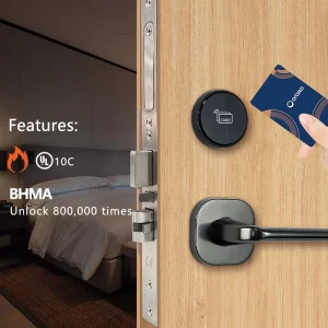 Hotel Room Door Lock RFID Key Card Split Type Lock System Waterproof Anti-Theft Offline Software for Resort