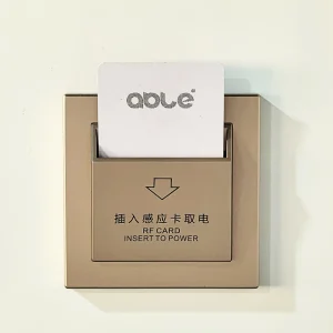 Hotel Room Energy Saving Switch Electrical Key Card Insert 220V Plastic Wall Switches