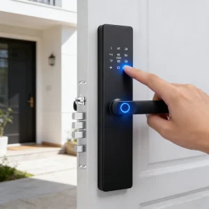 Hotel Smart Lock RFID Unlock 0.3s Quick Recognition Zinc Alloy Stainless Steel Aluminum Safe Management System Memory Card Easy