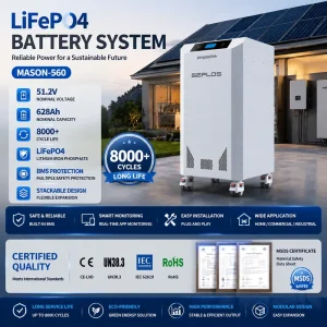 Household 48V 628Ah MASON 560L N Lihtium Phosphate 32kWh Battery