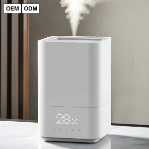 Household AC Powered Smart Ultrasonic Humidifier with PTC Heating Boiling Water and Remote Control