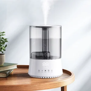 Household Warm Mist 4.0L Top Fill Water Daily Home Use Capacity Desktop Smart Ultrasonic Air Humidifier for Home with LED Light