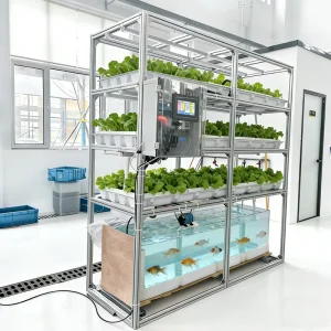 Hydroponics Kit Smart Automatic Aquaponic System with Water Pump for Fish Tank and Indoor Vegetable Cultivation