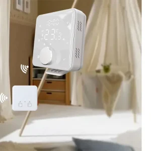 Hysen Hotel Modern PEX Underfloor Heating Film Smart WiFi Thermostat with Weekly Programmable 7 6+1 5+2 Days Mode