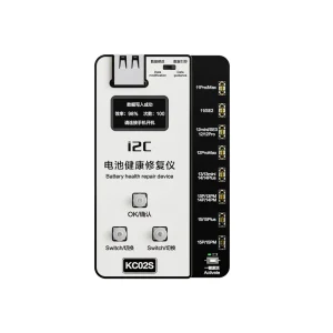 I2C KC02S Smart Battery Repair Tool Health Restore Authentication Programmer for Iphones 15 Pro Max