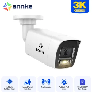I51EF 5MP PoE IP Camera AI Detection Smart Dual-Light Two-Way Audio IP67 Outdoor Bullet H.265 RTSP