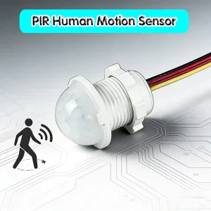 IKSLED Smart Home Motion Sensor Switch 5V 12V 24V Auto ON OFF IR Detector CE Certified for LED Strip Lights Cabinets Stairs