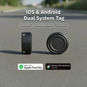 IOS&Android Smart Tag Magnetic Tracker GPS Bluetooth Tag Bike Finder Locator Waterproof 2 Year Battery Life Anti Loss Tracker