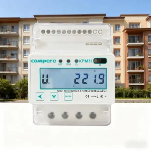 IOT Smart Devices Manufacturer DIN RAIL Single Phase 80A Smart Electricity Sub Meter