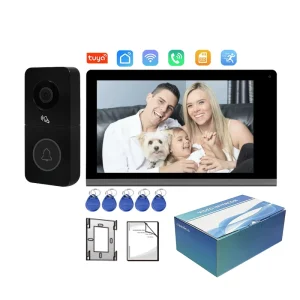IP Video Intercom POE Wifi Doorbell Smart Video Door Phone System Tuya Home Intercom Access Control for Apartment