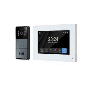 IP65 Waterproof 7 Inch Video Intercom Door Phone System Indoor Monitor Outdoor Camera Door Station for High-End Villa Smart Home