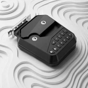 IP65 Waterproof Steel Door Lock Keyless Entry Smart Digital Password Remote Control Memory Card for RV Camper Travel Trailer