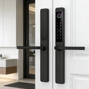 IP65 Waterproof Ultra Slim Smart Door Lock App Remote Control Keyless Entry Electronic Lock for Home Apartment