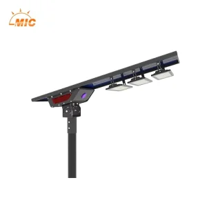 IP66 All-in-one 200W Solar Street Lamp Integrated Motion Sensor Road Light for High Traffic Parking Lot Public Square