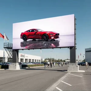 IP66 Full Waterproof P4.44 Outdoor 960×960 Cabinet High Brightness Front Rear Maintenance Commercial Street Outdoor Media Screen