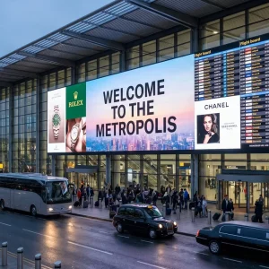 IP66 Full Waterproof P6.67 LED Screen 960×960 Cabinet High Brightness Front Rear Maintenance Energy Saving Highway LED Billboard