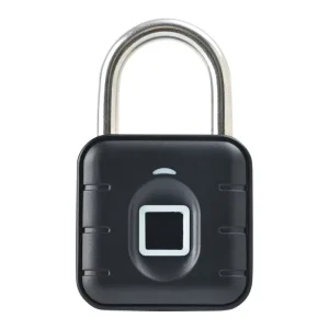 IP67 Anti-Theft Smart Small Padlocks Key Finger Access New Product Zinc Alloy Security Luggage Locks for Glass Door Memory Card