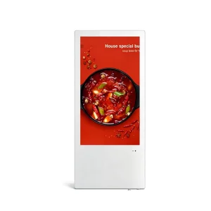 IPS HD Elevator Digital Signage Wall Mounted Advertising Player with Smart Split Screen Display for Building Media