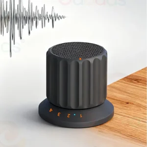 IPX5 Waterproof 5W Magnetic Phone Stand Speaker Home Outdoor Boombox Smart Wireless Bluetooth Audio Box Portable Subwoofer