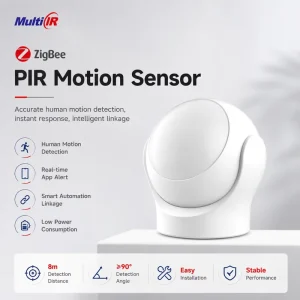 IR100 Zigbee PIR Motion Sensor Human Body Occupancy Detector Smart Home Automation Motion Alarm Zigbee 3.0 Zigbee Tuya OEM ODM