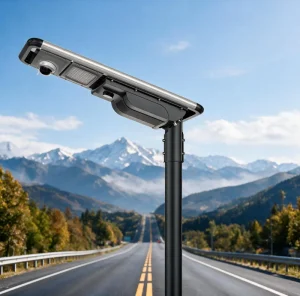 IST11 Solar Street Light 40W 120W IP65 5G Smart Pole Smart City