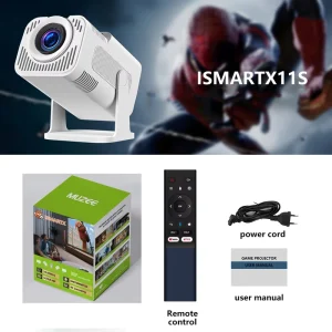 ISmart X11S Ultra Short Throw H713 Factory Android 13 Portable Mini Projector 4K Outdoor Full HD WiFi 6 Built in