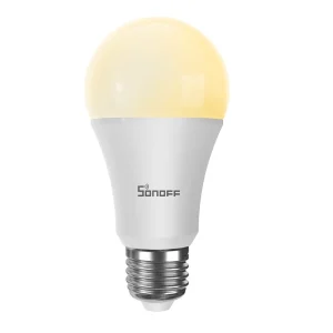 ITEAD Wi-Fi Smart LED Bulb for B02 BL A60, App-Controlled, Dimmable Warm/Cool Light, Suitable for Homes and Hotels