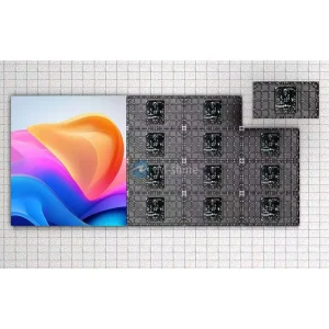 Indoor COB LED Video Wall Display 4K UHD HDR10 DCI-P3 95% 120Hz Fine Pixel Pitch P1.25 Colorlight Control System 29.5mm