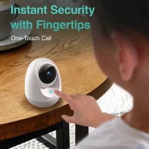 Indoor Cam 2E Pro C213 3MP 2.7K AI Smart Security Camera 90 Wide Angle CMOS Night Vision Memory Card Support