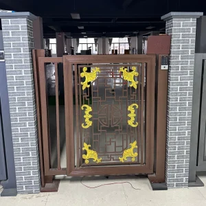 Indoor Face Recognition Pedestrian Barrier Gate Smart Access Control Turnstile Vertical Pickets Brushless Motor IP65 Protection