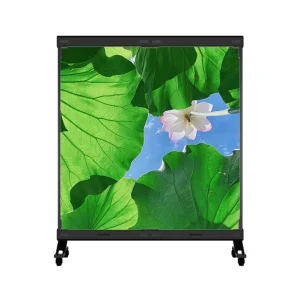 Indoor Invisible WiFi Digital Holographic Full Color Transparent LED Advertising Screen for Shopping Mall and Elevator Use