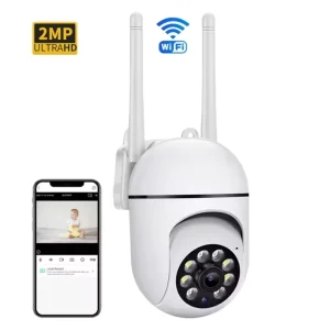 Indoor Network Camera Dual Antenna Smart PTZ Wireless IP Camera Night Vision Wifi 1080P Home Security Camera De Surveillance