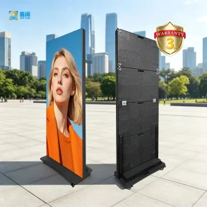 Indoor/Outdoor P1.25/P1.5/P2.5 LED Panel HD High Quality Portable Foldable Advertising Digital GOB LED Poster Display Screen