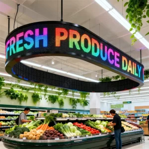 Indoor P1.25 P1.56 P1.86 P2 P2.5 Curved Soft Flexible Led Video Wall Display Screen Pantalla Led Flexible for Shop Store Bar