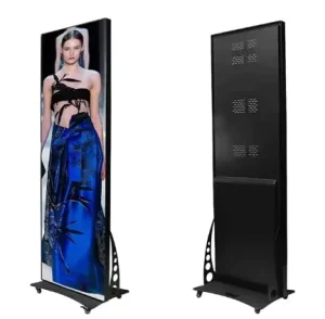 Indoor P2.5 P3 Portable Smart Advertising Screen Poster Led Display for Shopping Mall