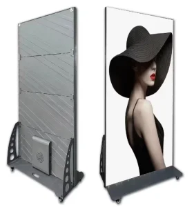 Indoor P2.5 Portable Smart Advertising Player Led Screen Poster Display for Shopping Mall
