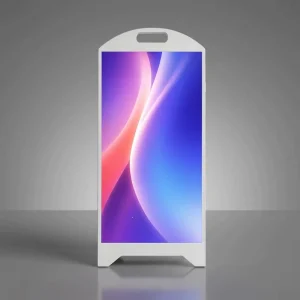 Indoor Plug Play High Brightness 1080P Full HD LED Sign Board Wheeled Floor Standing Digital Display for Retail Store Promotion